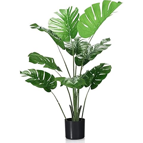 GiantexUK 1/2PCS Realistic Monstera Plants Cover