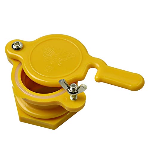 Tracffy Food Grade Plastic Honey Gate Valves Honey Extractor Honey Tap Tool Beekeeping Supplies for Beekeepers
