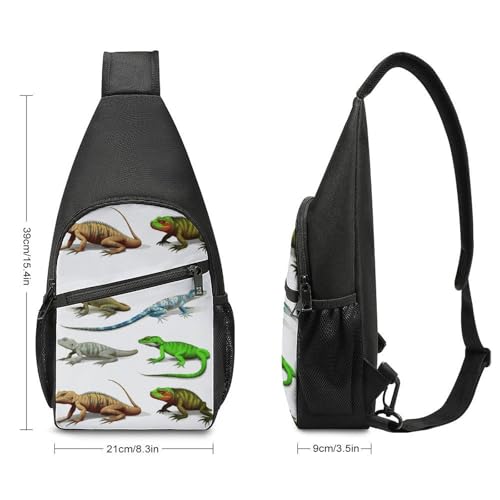 Bolso tipo bandolera deportivo para senderismo y uso casual miniatura 2