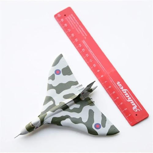 Modelo de avión Vulcan de metal, miniatura coleccionable de alta precisión 4