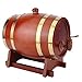 MKIOPNM Beczka na wino drewniana beczka vintage dąb piwo narzędzia do warzenia piwa kran dozownik wody rum dzbanek whisky mini dom warzenie beczka na piwo drewniana beczka wino