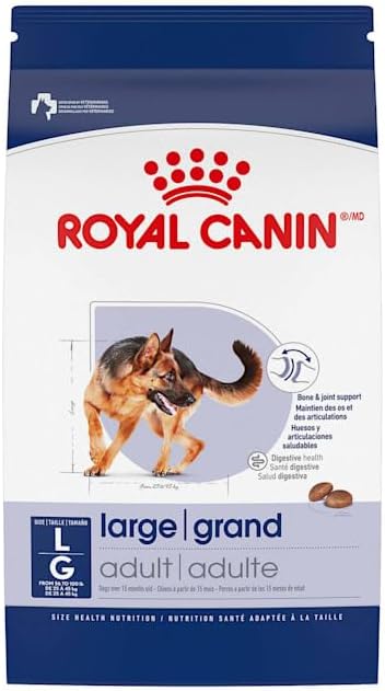 Royal Canin Size Health Nutrition Large Adult Dry Dog Food 40 lb Bag