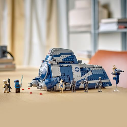 LEGO Star Wars Slag om Felucia Separatist MTT – Bouwbaar Speelgoed voor Kinderen met Speeder, 2 Minifiguren en 10 Droid Figuren – Cadeau voor Jongens vanaf 9 Jaar en Fans van The Clone Wars – 75435 - Afbeelding 6