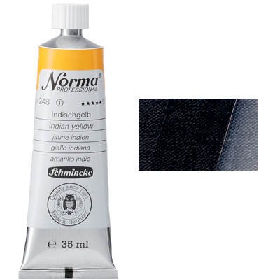 Schmincke Norma Professional Ölfarbe Elfenbeinschwarz - 35 Ml, Feinste Künstlerqualität, Made In Germany