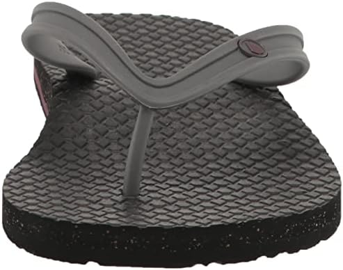 Volcom Men's Eco Concourse Bloom Flip-Flop Sandal, Pewter, 12 | Image 1