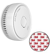 Ecoey Smoke Detector, Smoke Alarm with Advanced Photoelectric Technology, Fire Alarm Smoke Detect...