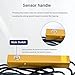 Spdazzleburst Ultrasonic Water Leak geophone Sensor, Leak Detection Sensor, Underground Water Leak Detector, Plumbing Leak Detector with Headset and 4 Gear Adjustable