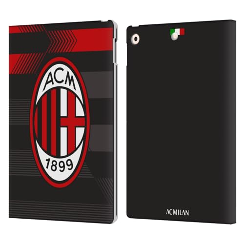 Housse iPad 10.2 AC Milan en cuir idéale pour regarder les matchs en déplacement