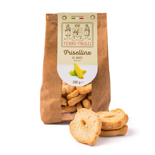 Apulische Friselle mit Mais (6 Packungen mit je 200 g) knuspriges Brot für leckere Aperitifs Cover