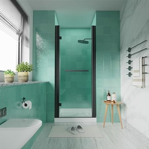 i-Homare Frameless Pivot Shower Door Cover
