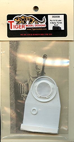 Tiger Model Designs 1:35 Panzer Pz.IV G Late H Early Turret Roof Resin #352038