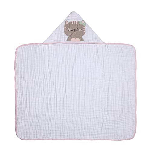 PAPI DESDE 1974 Toalha De Banho Soft Papi Friends C/Capuz Bord Para Bebê 90Cm X 75Cm Contém 01 Un