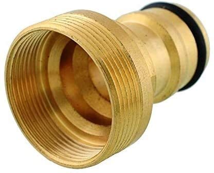 Raccordi filettati Raccordi per tubi in ottone 1pc Ottone Connettore rapido Adattatore Giardino Tubo dell'acqua Tubo Rubinetto Ugello a scatto Adattatore a scatto Raccordo Giardino Esterno Tubo filet