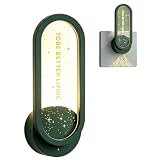 Mini Plug-in Air Purifier with Night Light, Quiet Odor Eliminator for Bathroom Pantry Pet Area, Small Space Air Cleaner (Green)