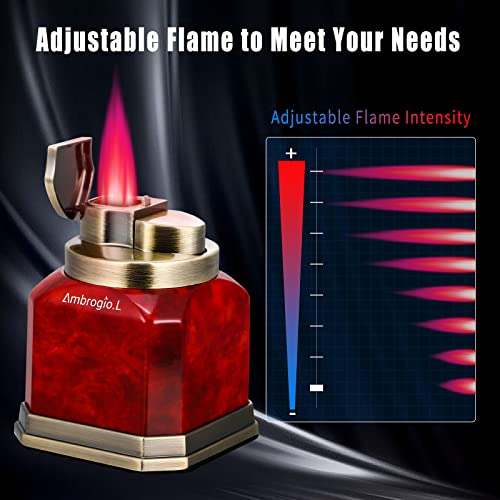 Encendedor de mesa Ambrogio.L Quad Torch rojo miniatura 3