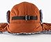 Home Prefer Men's Trapper Hat with Face Mask Faux Fur Trooper Trapper Hat for Men Winter Ushanka Hunting Hat (US, Alpha, One Size, Caramel)