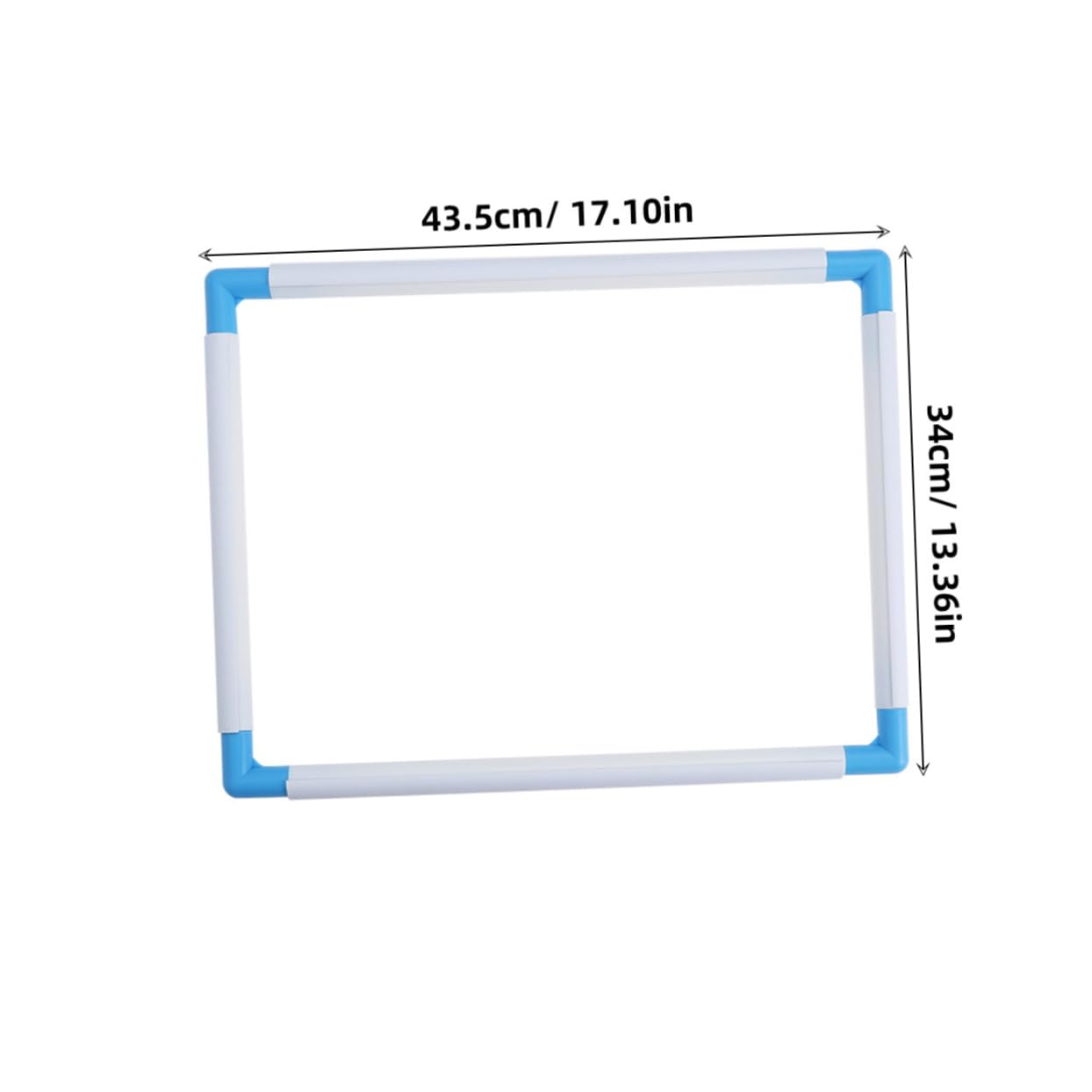LIFKOME Clip Embroidery Frame Lightweight Smooth Universal Hoops for Craft Cross Stitch Quilting Random