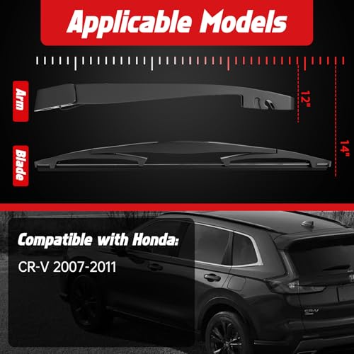 image for Rear Wiper Kits Assembly Replacement for HONDA CRV CR-V 2007-2011 - OT