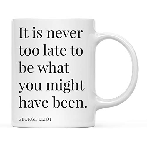 Andaz Press 11oz. Motivational Inspirational Quote Coffee Mug Gift, It