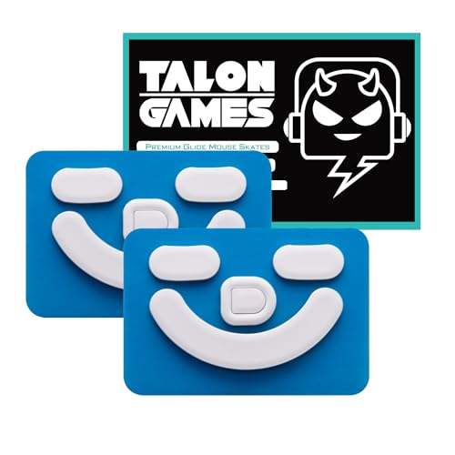 TALONGAMES マウスソール ラウンドエッジ ソール マウスフィート Razer Viper V2 Pro 用 交換用 ゲーミングマウス移動改善 Super Smooth Glide 高耐久 超低摩擦 【日本正規代理店保証品】 (ホワイト)