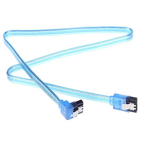 Cable de datos SATA 3.0 50cm con conector recto y en ángulo