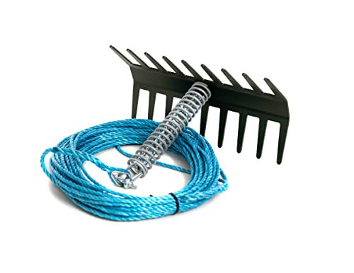 Râteau à mauvaises herbes 30,5 cm Jakes Rakes pour nettoyer les algues