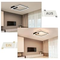 Glitzerlife Deckenleuchte Schlafzimmer LED Deckenlampe Flurlampe 12W – Ansicht 8