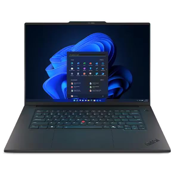 Image of Lenovo ThinkPad P1 Gen 8 Intel Ultra 9 285H 16C -(64GB RAM || 2TB SSD), 16 inch WQUXGA (3840 x 2400), 800nits, NVIDIA RTX PRO 2000 Blackwell Backlit KYB, Fingerprint Reader, Windows 11 Pro