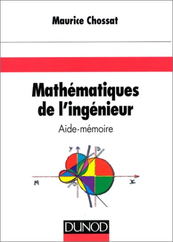Aide-memoire de mathematiques de l'ingenieur