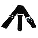 Acoustic Guitar Strap - Soft Cotton no Slide During Playing and Cut Into Your Body Like Nylon - Wide Adjustment Range and Secure Leather Holes-Suitable for All Ages - Classical Design