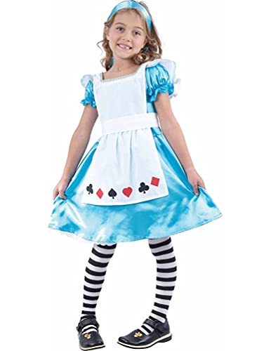 DEGUISE TOI – Disfraz Alice Niña – XS 3-4 años (92-104 cm)
