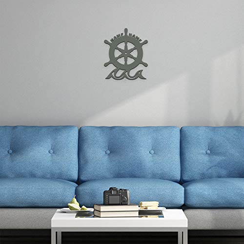 Ruder Maritime Wand Lampe Nachtlicht Dekolicht Schlummerlicht Batterie mit Namen personalisiert Nordsee Südsee Deko Geschenke