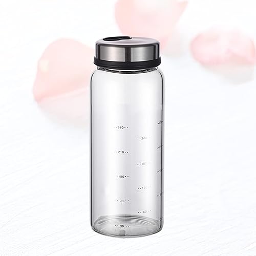 Miniatura 3 de Frasco agitador de vidrio, pimentero, contenedor de condimentos de vidrio, botella de condimento con parte superior giratoria para condimentos,