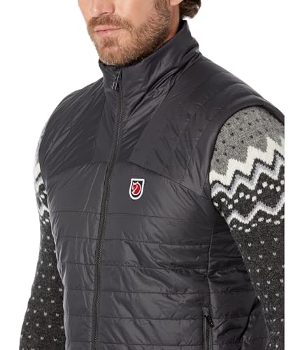 Image of Fjallraven Expedition X-Latt Men's Vest - Water and Wind Resistant, Insulated, Lightweight, Packable - Hiking, Travel
