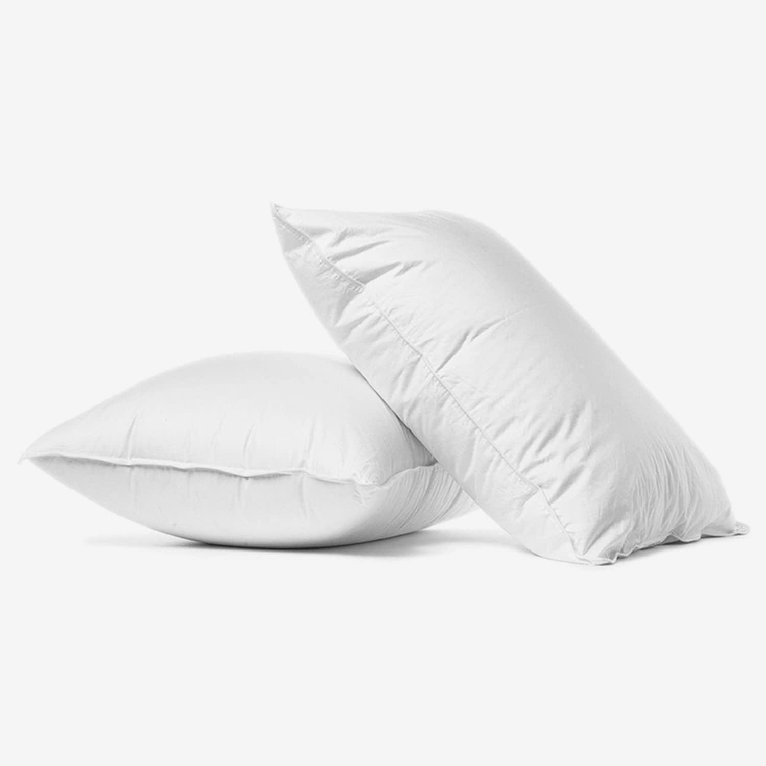 belem Down Alternative Pillows Queen Pillows 20" x 28" Set of 2 | Bed Pillows for Sleeping | T-235 100% Cotton Shell | Medium Firm Queen Pillow | Perfect for Side, Back or Stomach Sleepers (SS1105)