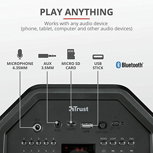 Klubb GO Altoparlante wireless per feste da 60 Watt - Casse per PC - Immagine 4