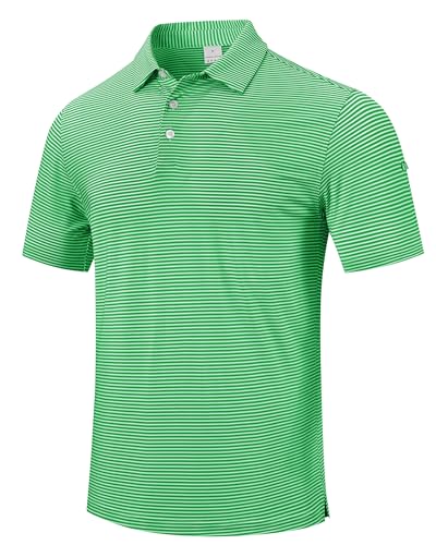 Image of Polo Shirts for Boys Golf Polo Shirt Short Sleeve Boys Performance Polo Dry Fit Stretch Collared UPF50+ Kids Golf Shirts
