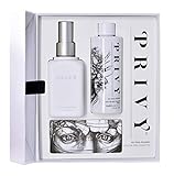 Poo-Pourri Bathroom Toilet Spray Gift Set, Before You Go Deodorizer Set Patchouli and Peppercorn...