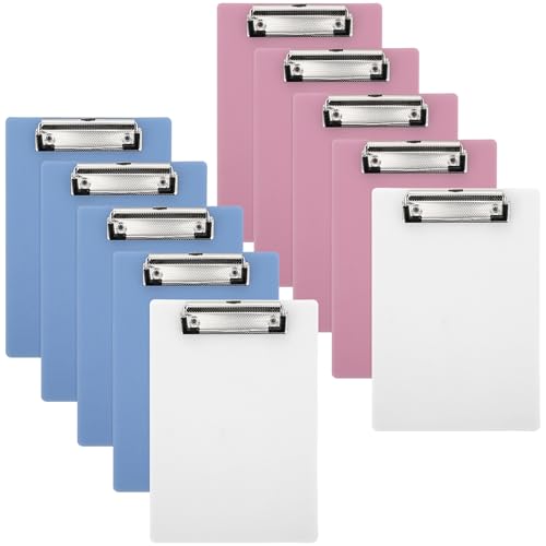Porte-bloc plastique coloré rigide, le support papier idéal pour vos notes de réunion