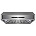 AKDY New AZ1802 30" Under Cabinet Stainless Steel Range Hood Illuminated Keypad Baffle Filters