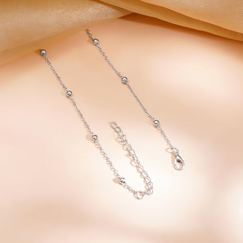 Image of Rubans Demi Fine Stainless Steel Necklace Chain Link Gift for Women & Girls