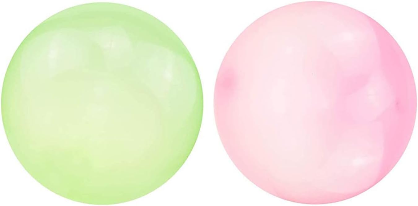 2 pcs Bubble Ball for Adults 27inch Inflatable Water Bubble Ball Balloon Beach Ball Garden Ball for Outdoor Indoor