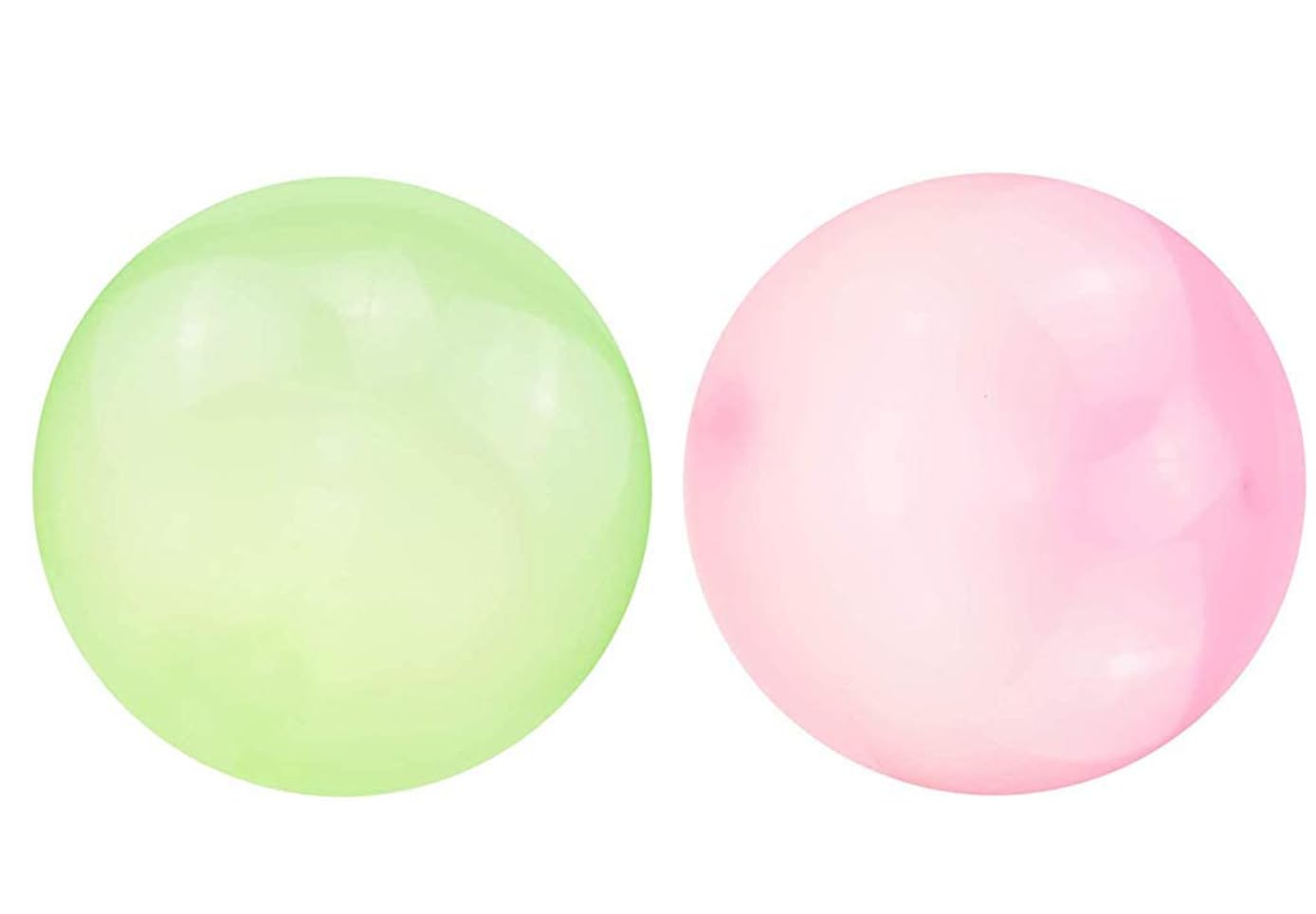 2 pcs Bubble Ball for Adults 27inch Inflatable Water Bubble Ball Balloon Beach Ball Garden Ball for Outdoor Indoor