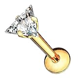 Dieser trendy Piercingschmuck kann als Lippenpiercing, Labret, Helix Ohr Ear Piercing, Cartilage Piercing, Tragus Piercing, Ohrpiercing oder Ohrstecker getragen werden.