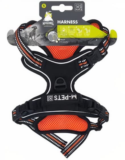 M-Pets Hiking Reflektörlü Soft Sırt Tasması Orange M