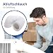 VIOKS Abluftschlauch Klimagerät 5 Meter Lüftungsschlauch 100mm Weiß PVC