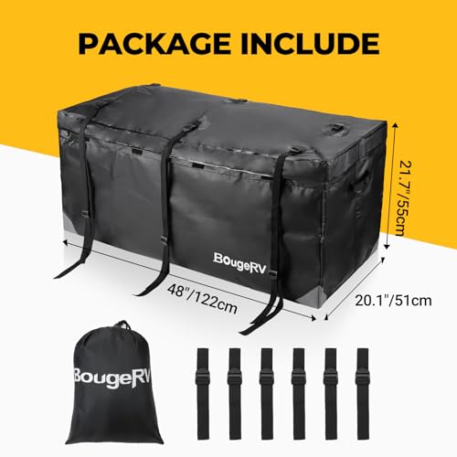 Gepäckbox für Anhängerkupplung Bougerv Transporttasche