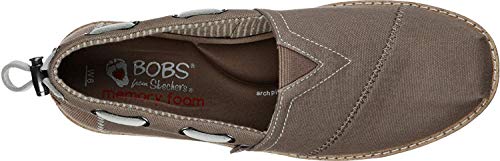 Skechers Skechers Bobs from Women's Chill Luxe - New Light Shoe, Taupe, 7 M US