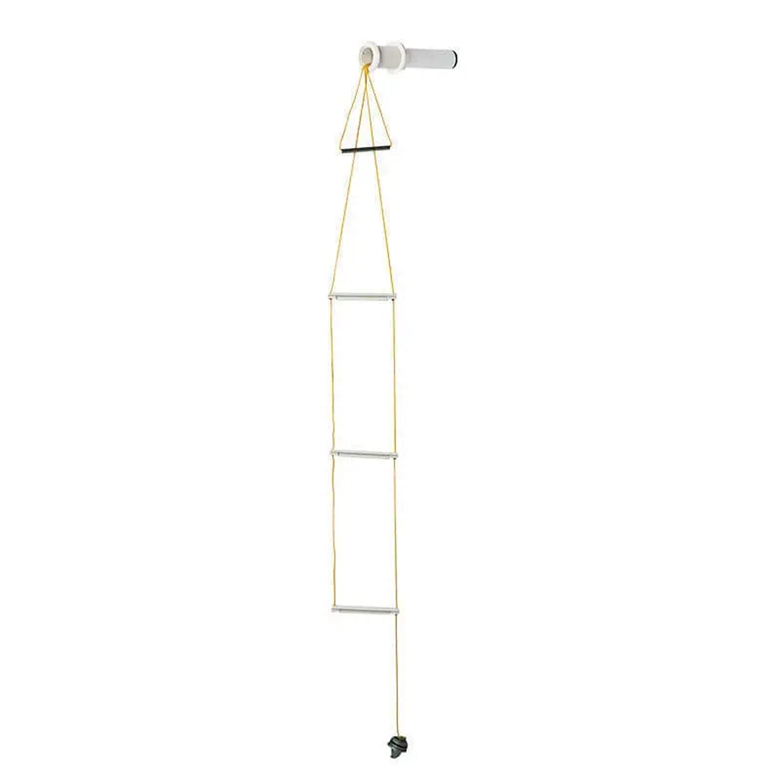 Nuova Rade 51558 Flushmount Safety Rope Ladder with 3 Steps