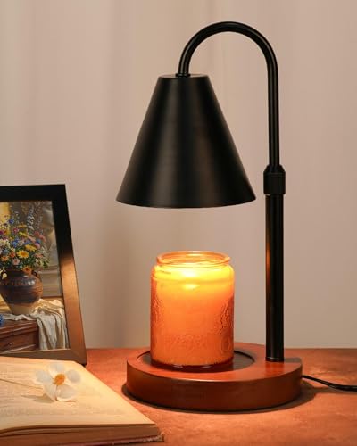 Lampada riscaldante nera con dimmer e timer, fonditore di cera elettrico per candela profumata con 2 lampadine, regalo per la casa per uomini e donne, regalo di compleanno per lui e lei, lampada Lampada riscaldante nera con dimmer e timer, fonditore di cera elettrico per candela profumata con 2 lampadine, regalo per la casa per uomini e donne, regalo di compleanno per lui e lei, lampada